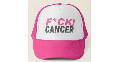 F Ck Cancer Hat Zazzle