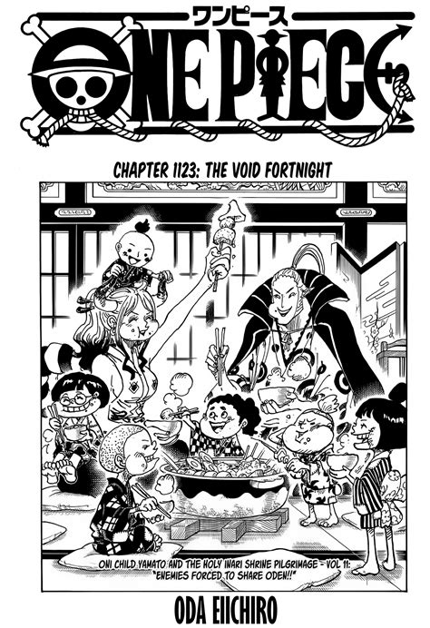 One Piece Manga Chapter 1123