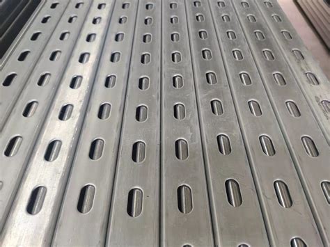 Perforated Zn Al Mg Zinc Aluminium Magnesium Steel Profiles Solar Panel