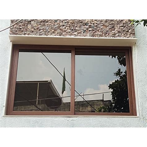 Aluminium Powder Coated Aluminum Window For Home Modern At Rs Sq