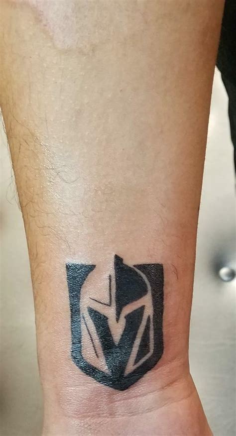 VGK tattoo I got a month ago by Wes at Crown Electric Tattoo : r/goldenknights