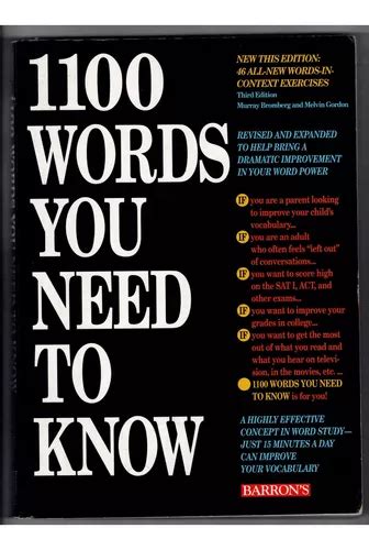 1100 Words You Need To Know Editora Barrons Educational Series