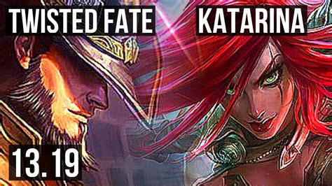 Twisted Fate Vs Katarina Mid Games M Mastery Kr