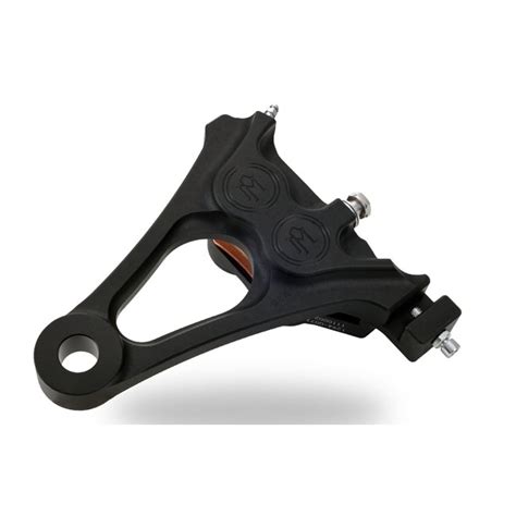 PM Bremssattel hinten Schwarz für Harley Davidson Softail 08 17