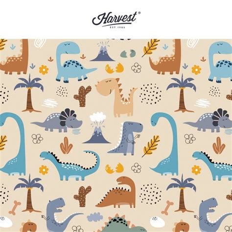 Jual Kertas Kado Harvest Wrapping Paper Playground Dino Shopee