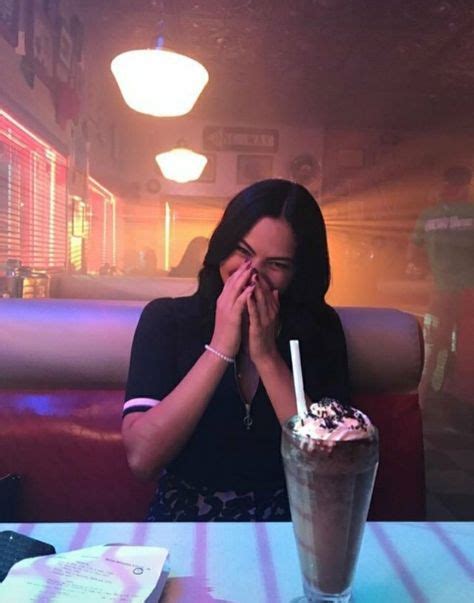 Camila Mendes Aka Veronica Logde Behind The Scenes In Riverdale