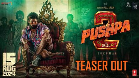 Pushpa 2 The Rule Official Concept Trailer Allu Arjun Sukumar