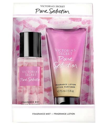 Victorias Secret Pure Seduction Pc Fragrance Mist Lotion Gift Set