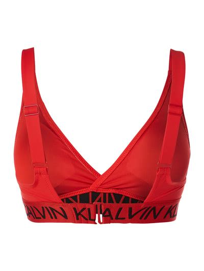 Calvin Klein Underwear Plus Plus Size Bikini Oberteil Mit Verstellbaren