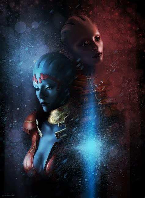 Me2 Samara And Morinth By Spiritius On Deviantart