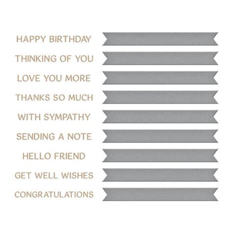 Spellbinders Hexi Gems Hexi Gem Sentiments Glimmer Hot Foil Plate Di Paperpads Nl