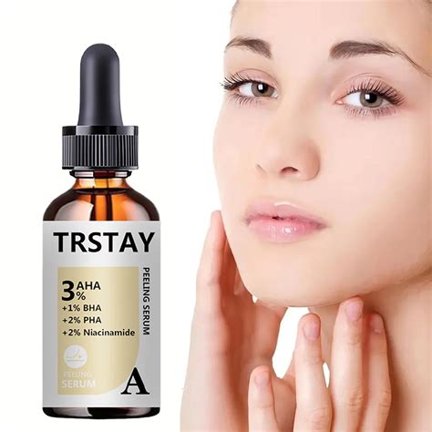 Aha Peeling Serum Salicylic Acid Face Essence Shrink Pores Acne