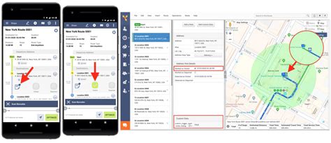 Geofence Alerts on Route Planner for Delivery & Field Sales