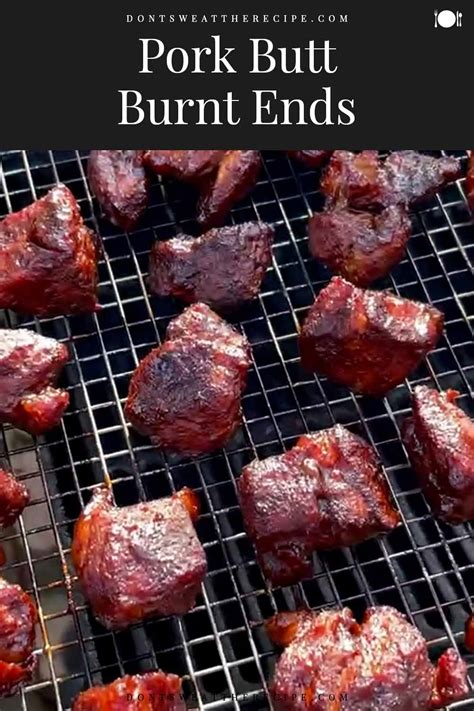 Pork Butt Burnt Ends Recipe Don T Sweat The Recipe