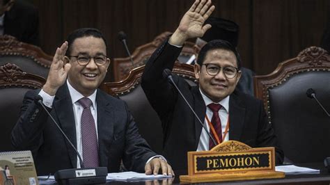 Pidato Lengkap Anies Baswedan Dalam Sidang Perselisihan Hasil Pemilu