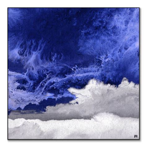 Dark Blue Art - BIG Wall Décor