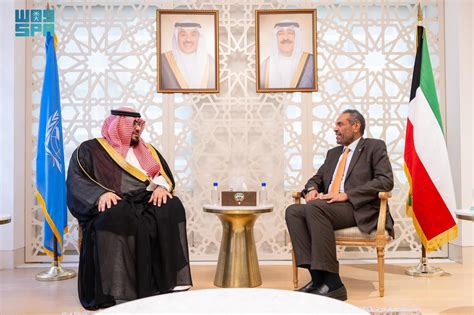 Minister Of Economy And Planning Discusses With Kuwaiti Foreign