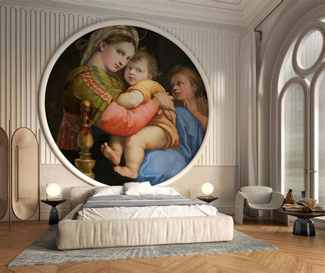 Raffaello Sanzio Madonna Della Seggiola Architonic