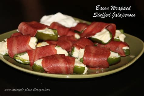 A Restful Place: Bacon Wrapped Stuffed Jalapenos Recipe