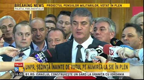 Gabriel Oprea Inainte De Votul Privind Numirea Lui MRU La Sefia SIE