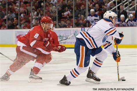 Red Wings vs Oilers Nov 6 - PIX - In Play! magazine