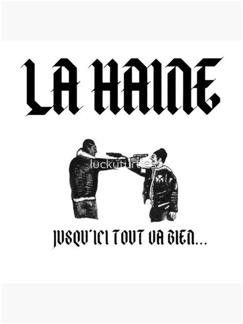 Fine Art La Haine Jusqu Ici Tout Va Bien Poster For Sale By