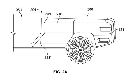 Rivian patents Ram Box-like bed storage system