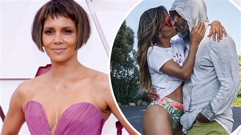 Halle Berry Flaunts Pins In Bikini For Kiss With Boyfriend Van Hunt