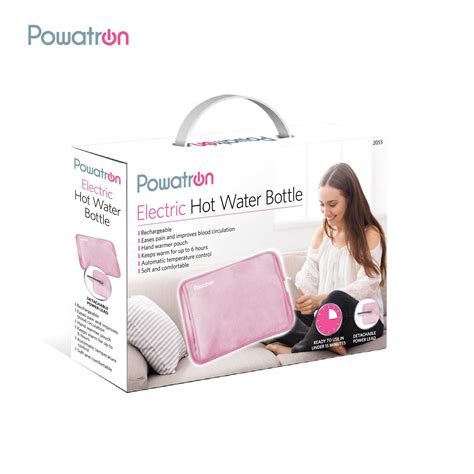 Electric Rechargeable Hot Water Bottle Cozy Bed Hand Warmer Massaging Heat Pad Ebay