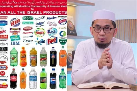 Ustaz Adi Hidayat Umat Muslim Ikut Fatwa MUI Ini Daftar Produk Zionis