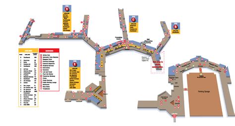 Baltimore Washington International Airport Map - BWI Airport • mappery