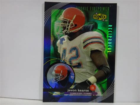 Ud Ionix Reciprocal Jevon Kearse R Rookie Rc Ebay