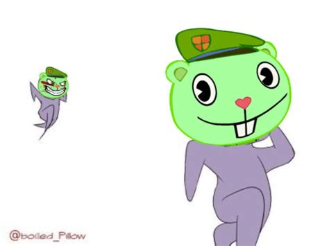 Flippy and Fliqpy in 2022 | Happy tree friends, Mario characters, Flippy