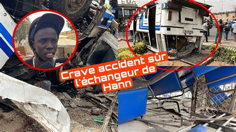 Grave ccident un bus Tata sest renversé sur léchangeur de Hann 1