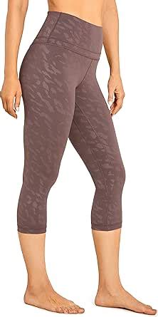 Amazon CRZ YOGA Women S Naked Feeling Workout Capris Leggings 19 Gym Compression Tummy
