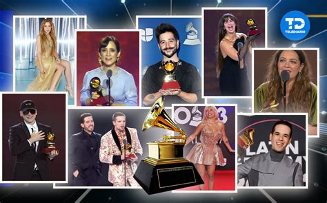 Ganadores Latin Grammy Lista Completa Telediario M Xico