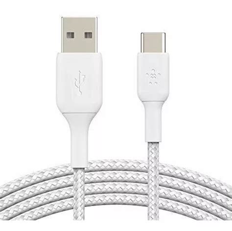 Cable Usb C Trenzado De Belkin Cable De Carga Usb C A Usb Cuotas