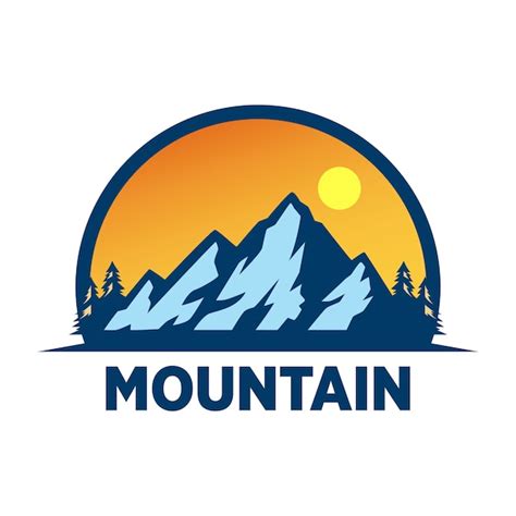 Premium Vector Mountain Adventure Logo Design