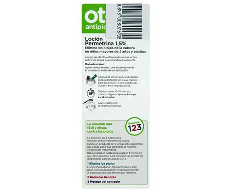 otc Loción antipiojos Bote 125 ml