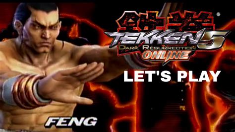 LET S PLAY Tekken 5 Dark Resurrection Online Feng Wei Arcade Mode