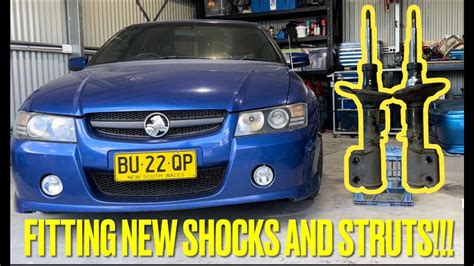 How To Rebuild And Replace Front Shocks Struts In Holden VT To VZ