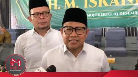 Cak Imin Sebut Mayoritas Kiai NU Dalam Barisan PKB Dan AMIN