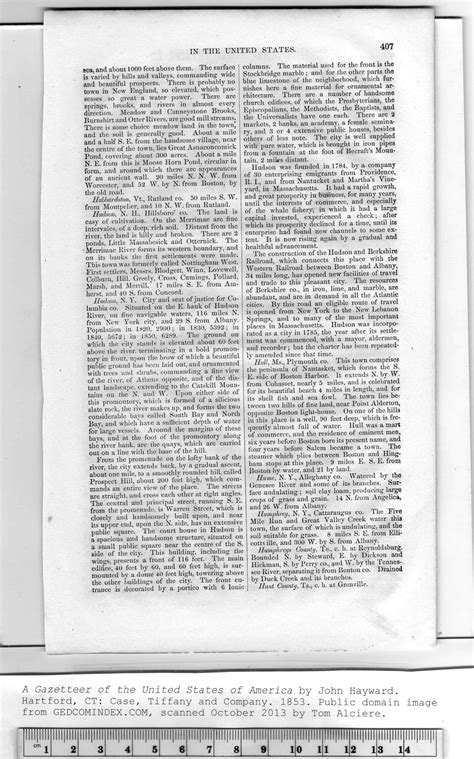 Hayward’s United States Gazetteer (1853) page 407
