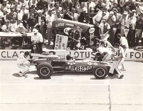 1965 Indy 500 Jim Clark Racing Indy Car Racing Indy Cars