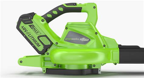 Aspirador De Folhas Vacuum Digipro G Max 40v Coleção Greenworks Modelo 3d 99 Ma Max Obj