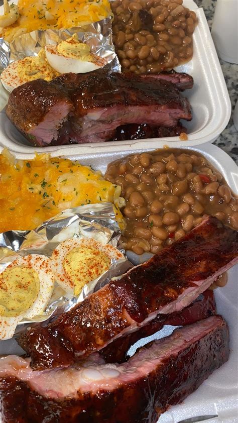 Chef Britt On Instagram Todays Plate Soul Food Sundazeeee 20 Plates Includes 3 Smoked Ribs