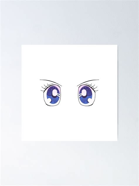 "Eyes of Transformation (White)- Sailor Moon" Poster for Sale by Valle-Space | Redbubble