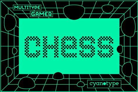 Chess Font By Cyanotype Creative Fabrica