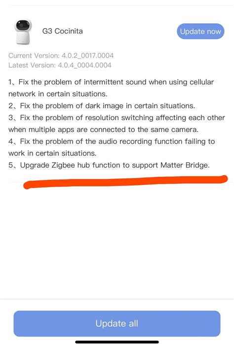 Aqara G3: Matter-Update wird verteilt