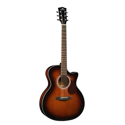 Buy Kepma F0E GA Acoustic Guitar with Transacoustic Pickup - Cherry ...